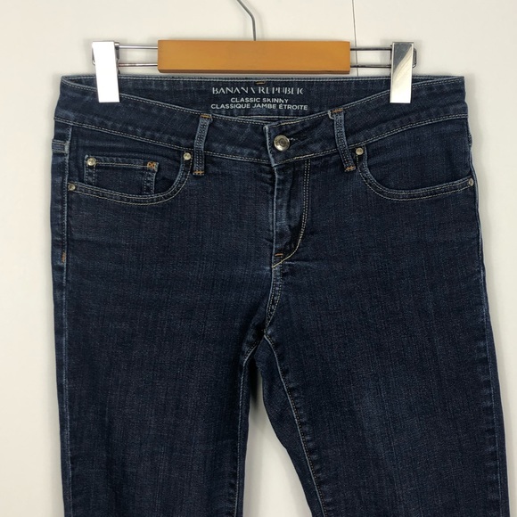 Banana Republic Mid-Rise Classic Skinny Jean Sz 4 - Picture 4 of 8